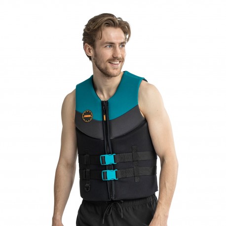 JOBE GILET DE SAUVETAGE NÉOPRÈNE HOMMES VERT CITRON