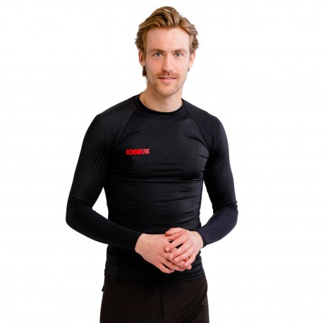 JOBE RASH GUARD À MANCHES LONGUES HOMMES NOIR