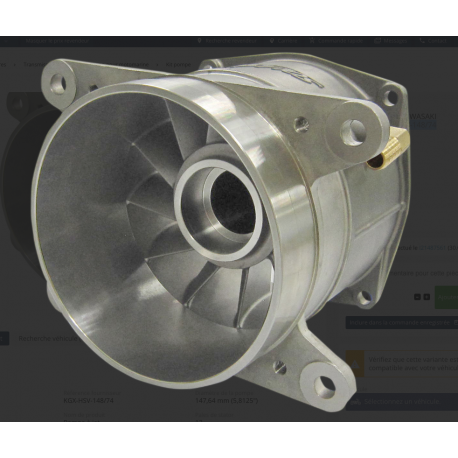 Redresseur de flux Solas Pro Pump 148MM - Kawasaki SX-R / STX