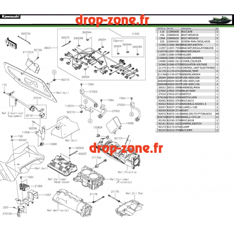Injection carburant Ultra 310 X/ 310 LX-S/ 310 LX 22-23