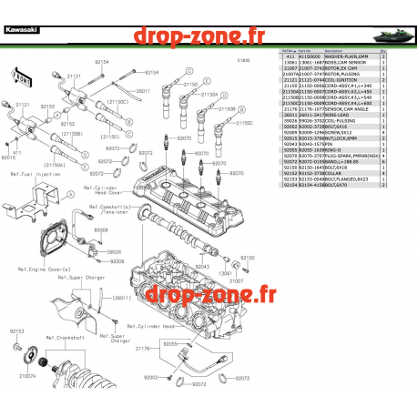 Systeme d'allumage Ultra 310 X/ 310 LX-S/ 310 LX 22-23