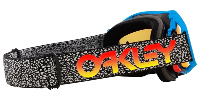 Masque OAKLEY Airbrake MX - Blue Crackle écran Fire Iridium