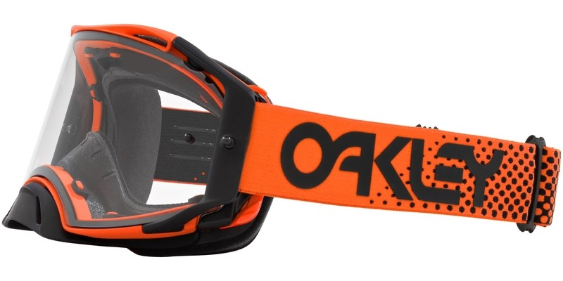 Masque OAKLEY Airbrake MX - Moto Orange B1B écran clair