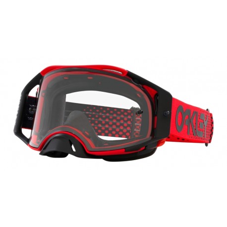 Masque OAKLEY Airbrake MX - Moto Red B1B écran clair