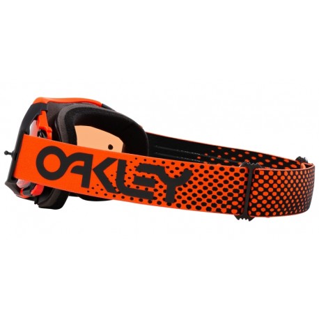 Masque OAKLEY Airbrake MX - Moto Orange B1B écran Prizm MX Bronze