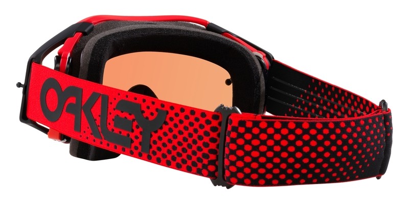 Masque OAKLEY Airbrake MX - Moto Red B1B écran Prizm MX Torch