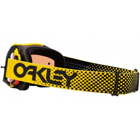 Masque OAKLEY Airbrake MX - Moto Yellow B1B écran Prizm MX Bronze