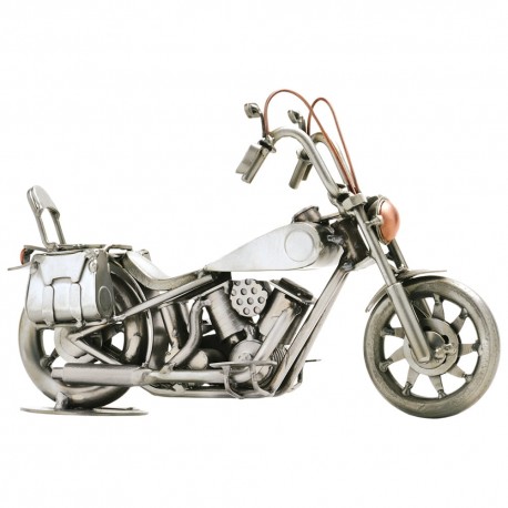 MOTO CHOPPER AVEC SACOCHES