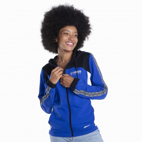 SWEAT À CAPUCHE FEMME PADDOCK BLUE