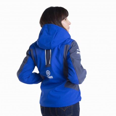 SOFTSHELL DE ROUTE HOMOLOGUÉE PADDOCK BLUE POUR FEMME