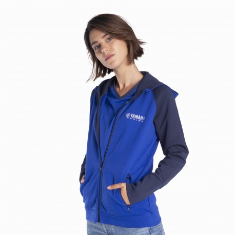 SWEAT À CAPUCHE FEMME PADDOCK BLUE