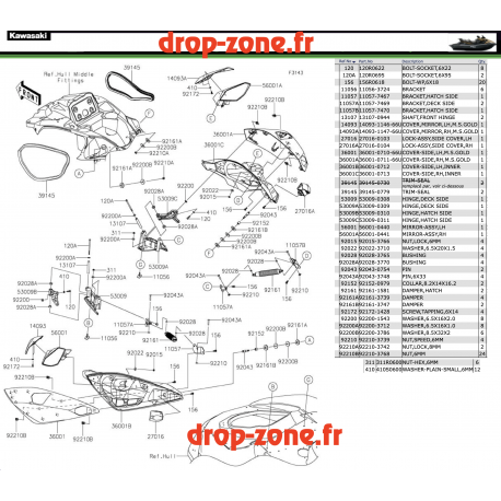 Accessoires de coque Ultra 310 LX 22-23