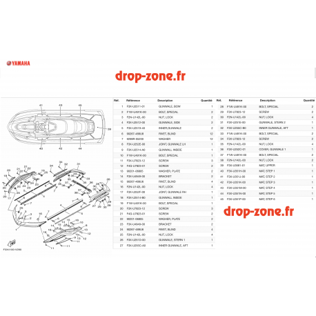 Tapis/ Listons FX SVHO 20