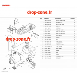 Echappement 3 FX SVHO 21/ FX Cruiser SVHO 21