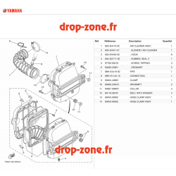 Filtre à air FX HO 21/ FX HO Cruiser 21/ GP 1800R HO 21