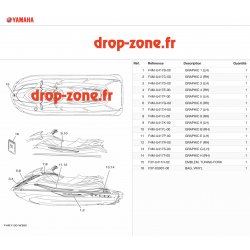 Stickers GP 1800R HO Rouge 21