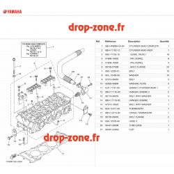 Culasse GP1800R HO 21/ FX HO 21/ FX HO Cruiser 21
