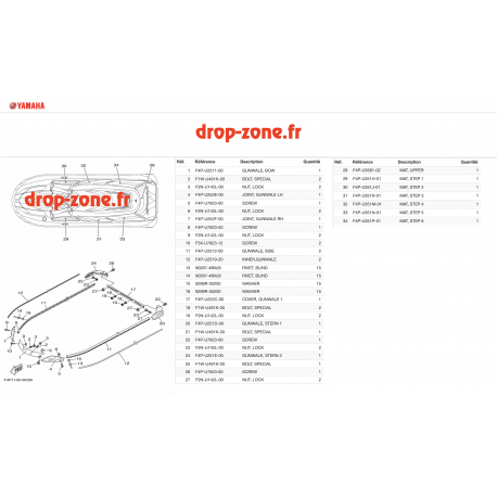 Tapis/ Listons GP 1800R HO Noir 21