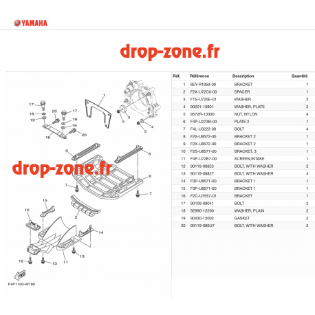 Plaque / Ecope  GP 1800R SVHO 21