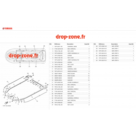 Tapis/ Listons GP 1800R SVHO Noir 21