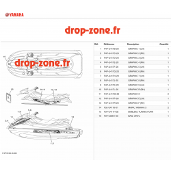 Stickers GP 1800R SVHO Beu 22
