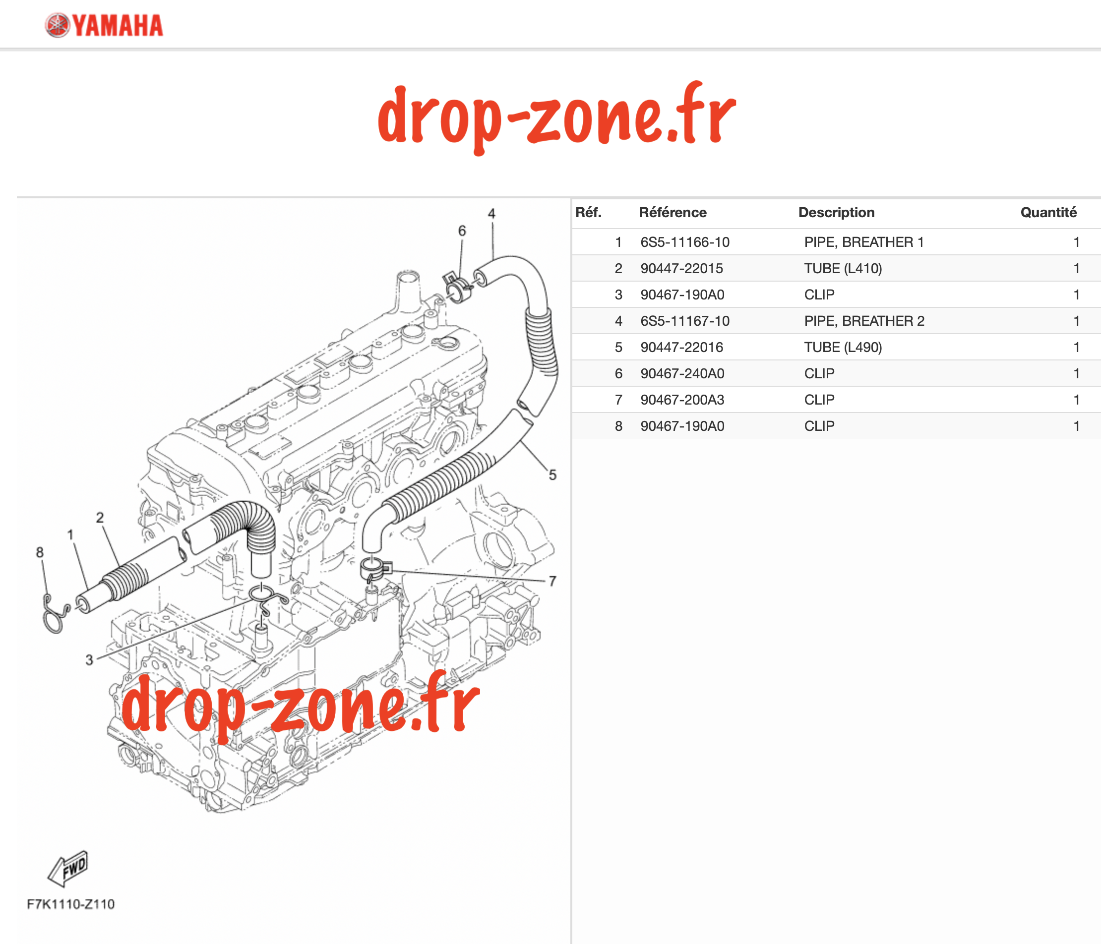 Reniflard huile FX HO...