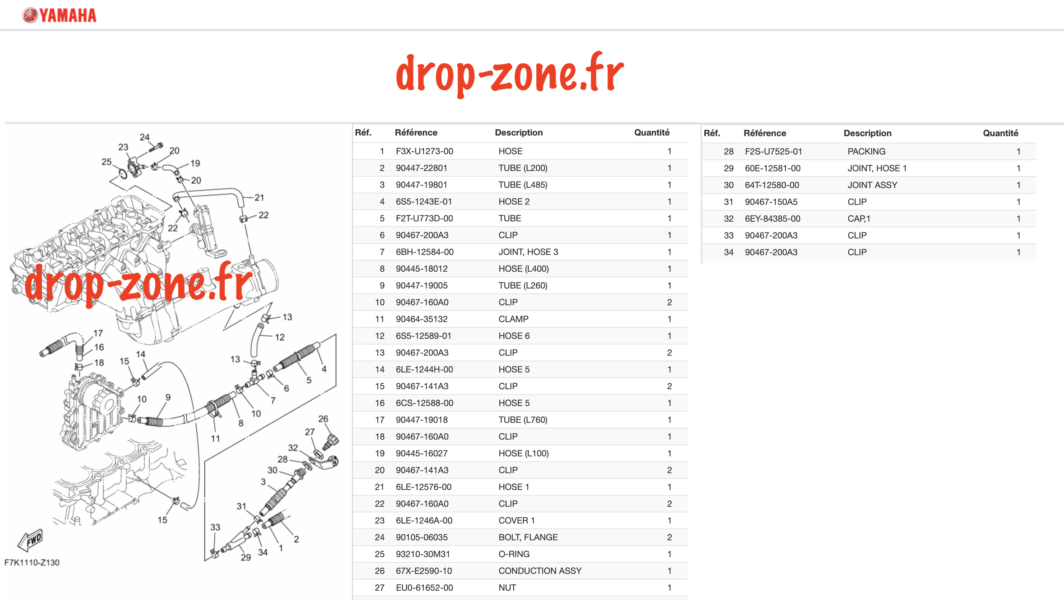 Echappement 2 FX HO 24-25/...