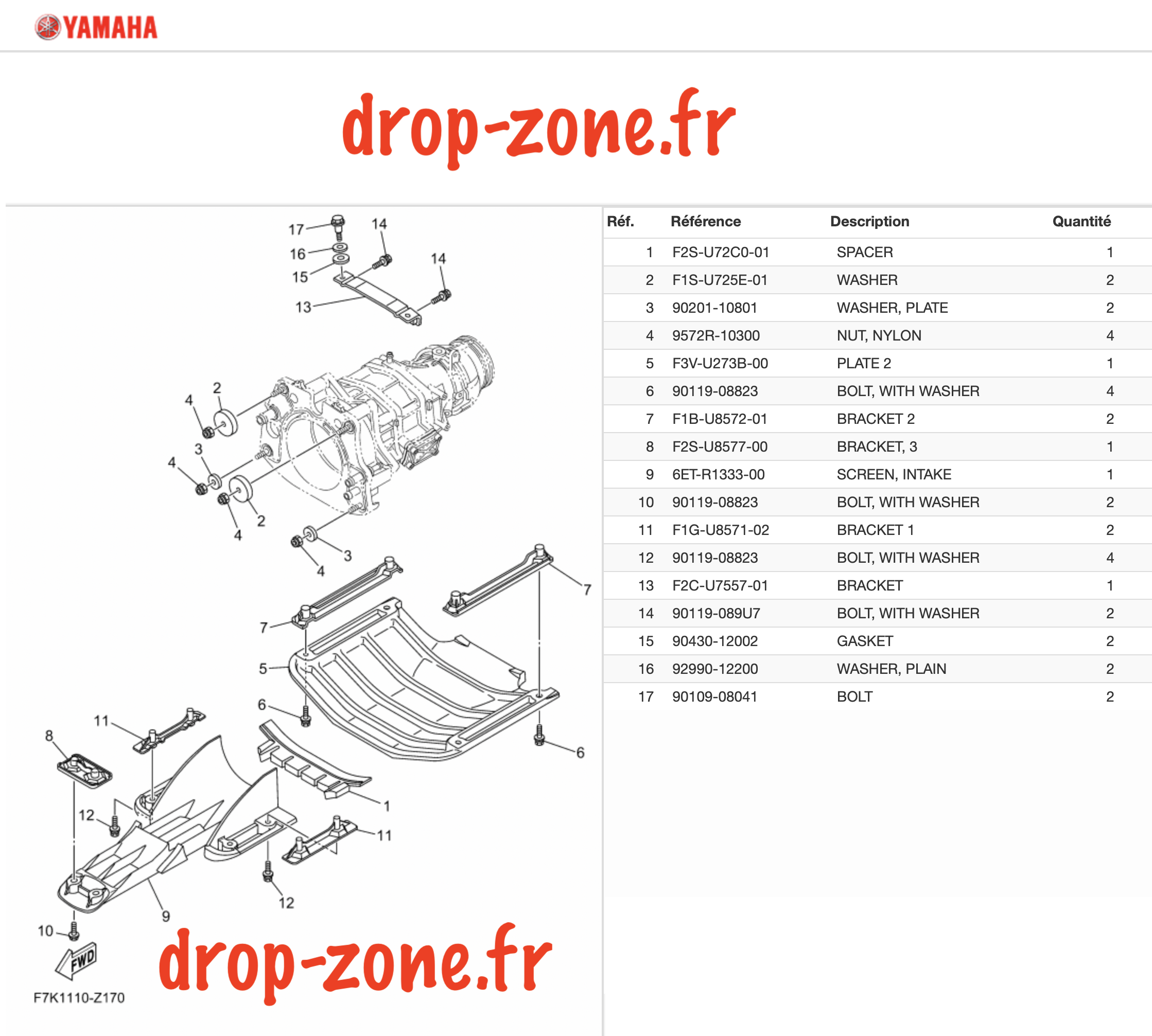 Plaque/ Ecope FX HO 24/ FX...