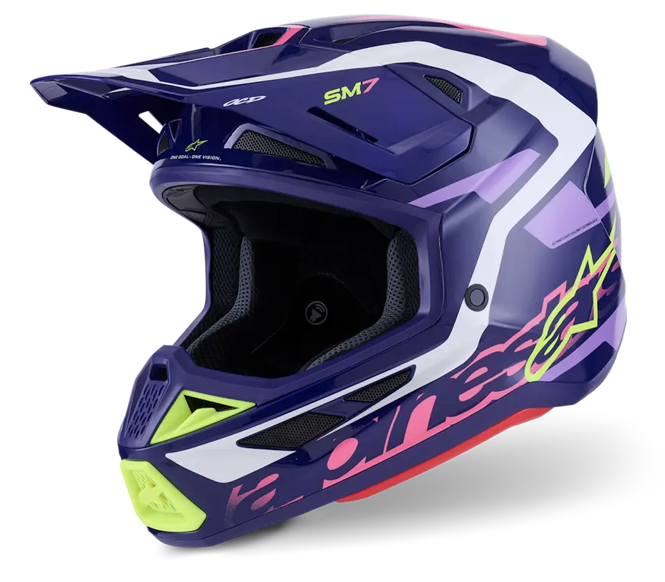 S-M7 Deed Casque Violet/ Rose