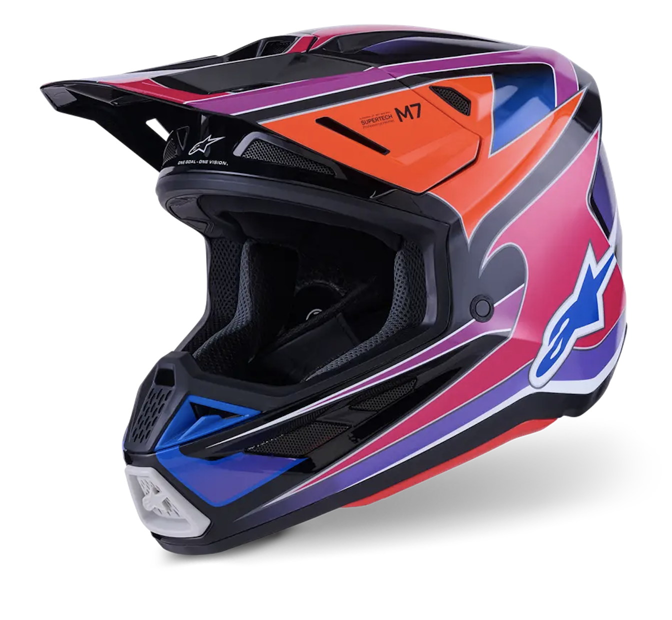 S-M7 Fuse Casque Bleu/...