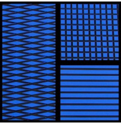 TAPIS HYDROTURF EN ROULEAU ROYAL BLUE / BLACK