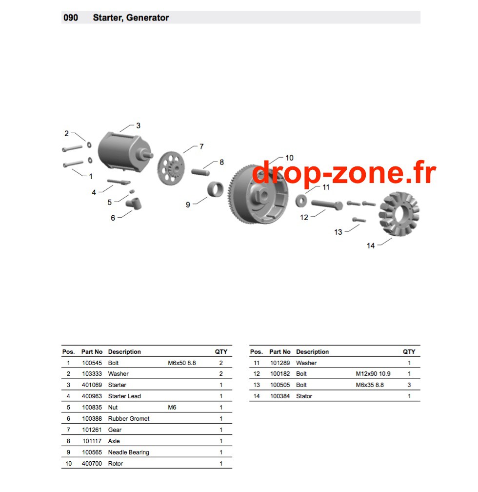 CARBURATEUR SWISSKRAFT SK 8500 W Groupes Électrogènes de Puissance 6,5KW EUR 42,40 - FR