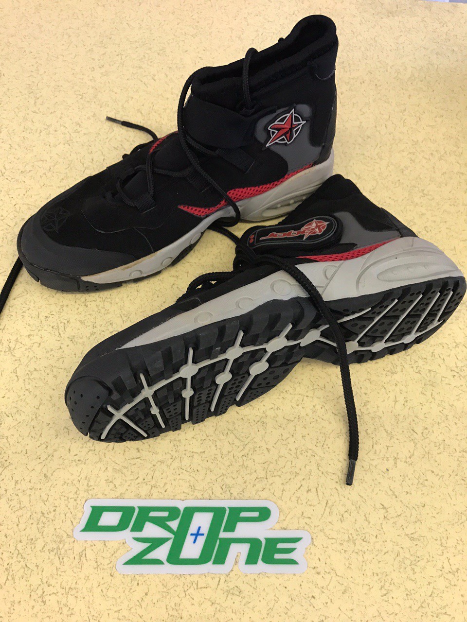 chaussures bicolores boots de jet-ski en neoprene