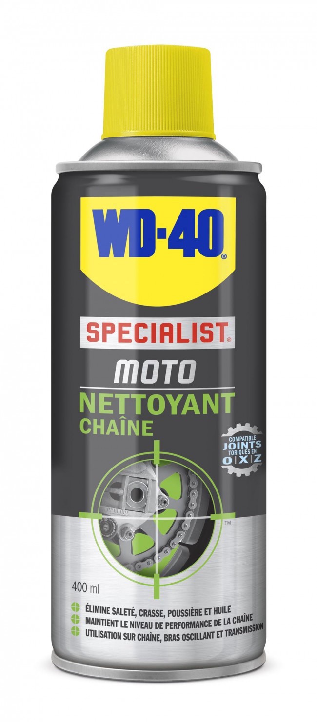 Spray WD 40 Moto Nettoyant...