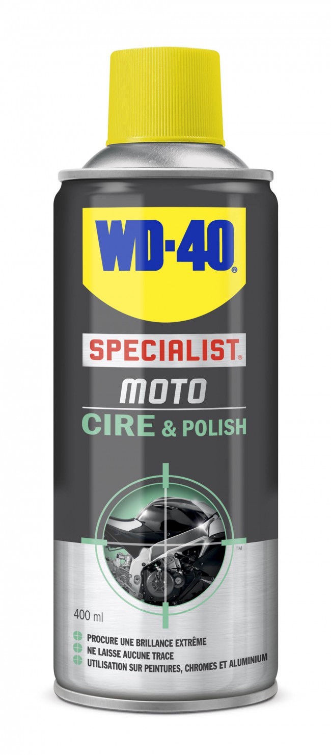 Spray WD 40 Moto Cire &...