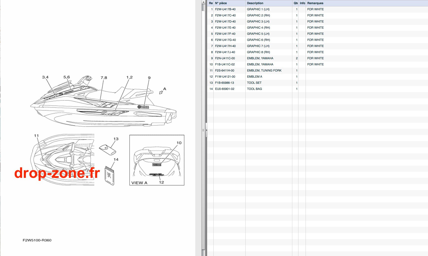 Stickers VXR 16